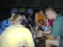 Prayer in small groups