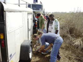 A flat tire